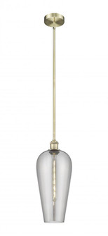 Chelsea - 1 Light - 8 inch - Antique Brass - Stem hung - Mini Pendant (3442|616-1S-AB-G456-8SM)