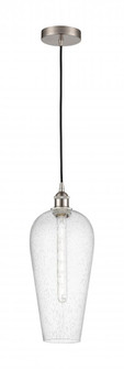 Chelsea - 1 Light - 8 inch - Brushed Satin Nickel - Cord hung - Mini Pendant (3442|616-1P-SN-G456-8SDY)