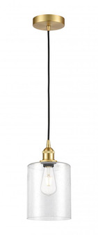 Paladin - 1 Light - 7 inch - Satin Gold - Cord hung - Mini Pendant (3442|616-1P-SG-G4424-7)