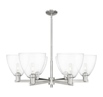 Bristol - 6 Light - 39 inch - Satin Nickel - Stem hung - Chandelier (3442|716-6CR-SN-GBD-92)