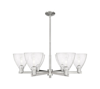 Bristol - 6 Light - 37 inch - Satin Nickel - Stem hung - Chandelier (3442|716-6CR-SN-GBD-754)