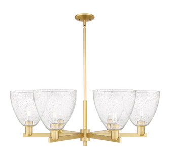 Bristol - 6 Light - 39 inch - Satin Gold - Stem hung - Chandelier (3442|716-6CR-SG-GBD-94)