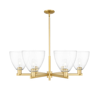 Bristol - 6 Light - 39 inch - Satin Gold - Stem hung - Chandelier (3442|716-6CR-SG-GBD-92)