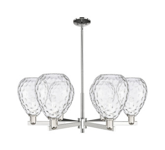 Waverly - 6 Light - 38 inch - Polished Nickel - Stem hung - Chandelier (3442|716-6CR-PN-G372)