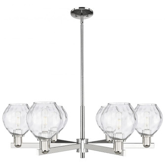 Waverly - 6 Light - 36 inch - Polished Nickel - Stem hung - Chandelier (3442|716-6CR-PN-G362)