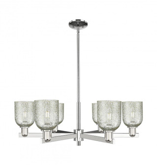 Caledonia - 6 Light - 35 inch - Polished Nickel - Stem hung - Chandelier (3442|716-6CR-PN-G259)