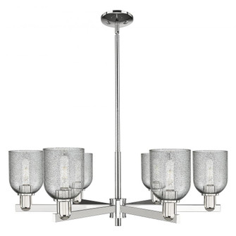 Caledonia - 6 Light - 35 inch - Polished Nickel - Stem hung - Chandelier (3442|716-6CR-PN-G257)