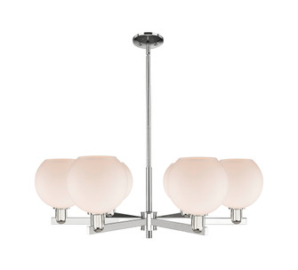 Athens - 6 Light - 38 inch - Polished Nickel - Stem hung - Chandelier (3442|716-6CR-PN-G121-8)