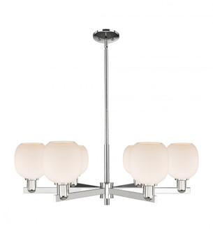 Belfast - 6 Light - 36 inch - Polished Nickel - Stem hung - Chandelier (3442|716-6CR-PN-G101)