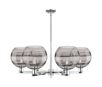 Rochester - 6 Light - 40 inch - Polished Chrome - Stem hung - Chandelier (3442|716-6CR-PC-G556-10SM)