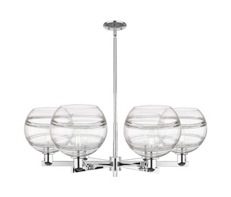 Rochester - 6 Light - 40 inch - Polished Chrome - Stem hung - Chandelier (3442|716-6CR-PC-G556-10CL)