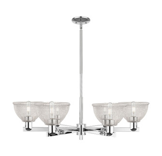 Arietta - 6 Light - 38 inch - Polished Chrome - Stem hung - Chandelier (3442|716-6CR-PC-G422)