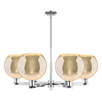 Athens - 6 Light - 40 inch - Polished Chrome - Stem hung - Chandelier (3442|716-6CR-PC-G128-10)