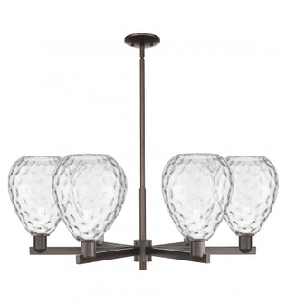 Waverly - 6 Light - 38 inch - Oil Rubbed Bronze - Stem hung - Chandelier (3442|716-6CR-OB-G372)