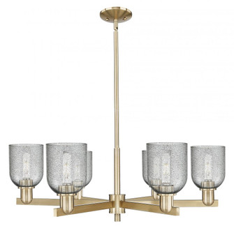 Caledonia - 6 Light - 35 inch - Champagne Bronze - Stem hung - Chandelier (3442|716-6CR-CB-G257)