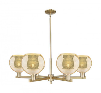 Athens - 6 Light - 38 inch - Champagne Bronze - Stem hung - Chandelier (3442|716-6CR-CB-G128-8)