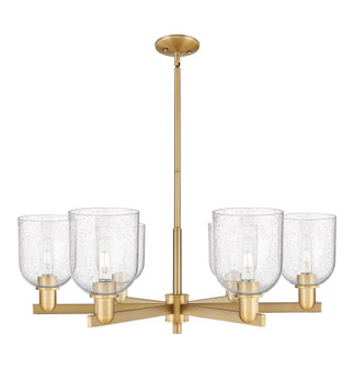 Bella - 6 Light - 35 inch - Brushed Brass - Stem hung - Chandelier (3442|716-6CR-BB-G558-6SDY)