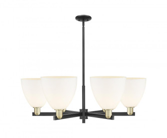 Bristol - 6 Light - 39 inch - Black Antique Brass - Stem hung - Chandelier (3442|716-6CR-BAB-GBD-91)