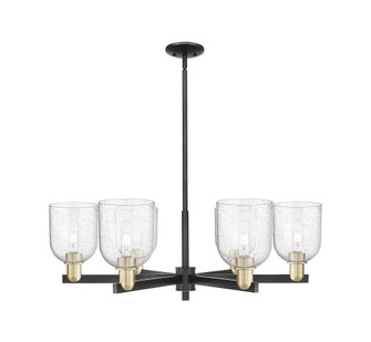 Bella - 6 Light - 35 inch - Black Antique Brass - Stem hung - Chandelier (3442|716-6CR-BAB-G558-6SDY)