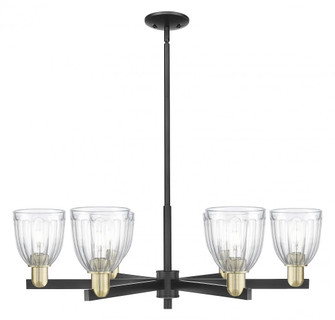 Brookfield - 6 Light - 36 inch - Black Antique Brass - Stem hung - Chandelier (3442|716-6CR-BAB-G442)