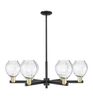 Waverly - 6 Light - 36 inch - Black Antique Brass - Stem hung - Chandelier (3442|716-6CR-BAB-G362)