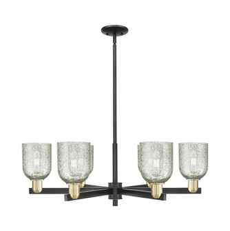 Caledonia - 6 Light - 35 inch - Black Antique Brass - Stem hung - Chandelier (3442|716-6CR-BAB-G259)