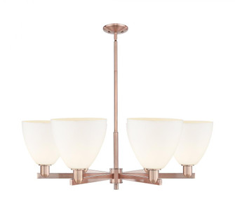 Bristol - 6 Light - 39 inch - Antique Copper - Stem hung - Chandelier (3442|716-6CR-AC-GBD-91)