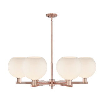 Athens - 6 Light - 40 inch - Antique Copper - Stem hung - Chandelier (3442|716-6CR-AC-G121-10)