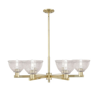 Arietta - 6 Light - 38 inch - Antique Brass - Stem hung - Chandelier (3442|716-6CR-AB-G422)