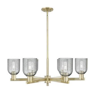 Caledonia - 6 Light - 35 inch - Antique Brass - Stem hung - Chandelier (3442|716-6CR-AB-G257)