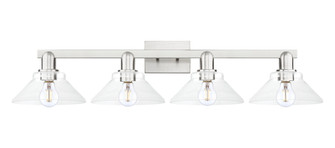Orwell - 4 Light - 35 inch - Brushed Satin Nickel - Bath Vanity Light (3442|716-4W-SN-G132)