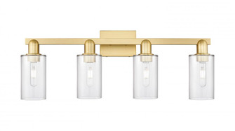 Clymer - 4 Light - 31 inch - Satin Gold - Bath Vanity Light (3442|716-4W-SG-G802)