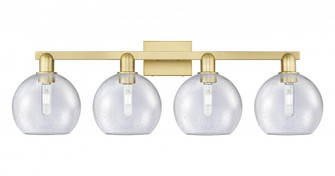 Athens - 4 Light - 35 inch - Satin Gold - Bath Vanity Light (3442|716-4W-SG-G124-8)