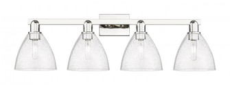 Bristol - 4 Light - 35 inch - Polished Nickel - Bath Vanity Light (3442|716-4W-PN-GBD-754)