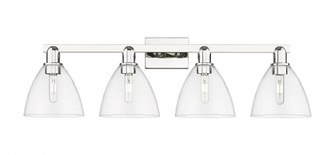 Bristol - 4 Light - 35 inch - Polished Nickel - Bath Vanity Light (3442|716-4W-PN-GBD-752)
