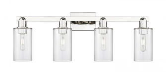Clymer - 4 Light - 31 inch - Polished Nickel - Bath Vanity Light (3442|716-4W-PN-G802)