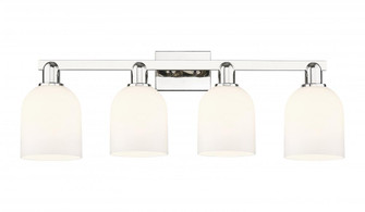 Bella - 4 Light - 33 inch - Polished Nickel - Bath Vanity Light (3442|716-4W-PN-G558-6GWH)