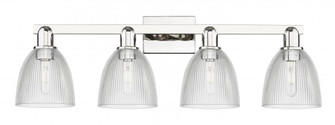Castile - 4 Light - 33 inch - Polished Nickel - Bath Vanity Light (3442|716-4W-PN-G382)