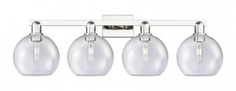 Athens - 4 Light - 35 inch - Polished Nickel - Bath Vanity Light (3442|716-4W-PN-G124-8)