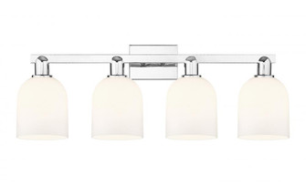 Bella - 4 Light - 33 inch - Polished Chrome - Bath Vanity Light (3442|716-4W-PC-G558-6GWH)