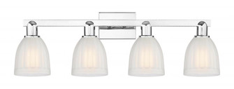 Brookfield - 4 Light - 33 inch - Polished Chrome - Bath Vanity Light (3442|716-4W-PC-G441)