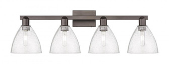 Bristol - 4 Light - 35 inch - Oil Rubbed Bronze - Bath Vanity Light (3442|716-4W-OB-GBD-754)