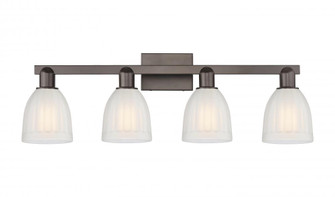 Brookfield - 4 Light - 33 inch - Oil Rubbed Bronze - Bath Vanity Light (3442|716-4W-OB-G441)