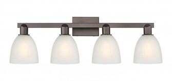 Castile - 4 Light - 33 inch - Oil Rubbed Bronze - Bath Vanity Light (3442|716-4W-OB-G381)