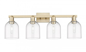 Bella - 4 Light - 33 inch - Champagne Bronze - Bath Vanity Light (3442|716-4W-CB-G558-6CL)