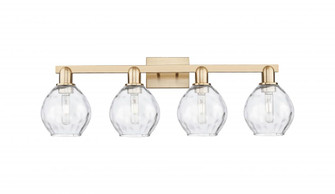 Waverly - 4 Light - 33 inch - Champagne Bronze - Bath Vanity Light (3442|716-4W-CB-G362)