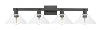 Orwell - 4 Light - 35 inch - Matte Black - Bath Vanity Light (3442|716-4W-BK-G132)