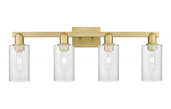 Clymer - 4 Light - 31 inch - Brushed Brass - Bath Vanity Light (3442|716-4W-BB-G804)
