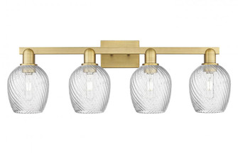 Salina - 4 Light - 33 inch - Brushed Brass - Bath Vanity Light (3442|716-4W-BB-G292)