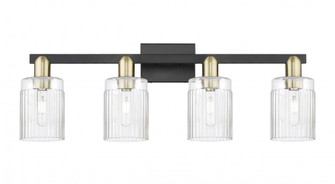 Hadley - 4 Light - 32 inch - Black Antique Brass - Bath Vanity Light (3442|716-4W-BAB-G342)